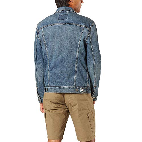 Signature By Levi Strauss & Co. Gold Label Men's Signature Trucker Jacket, Johnny, Medium #TOP2