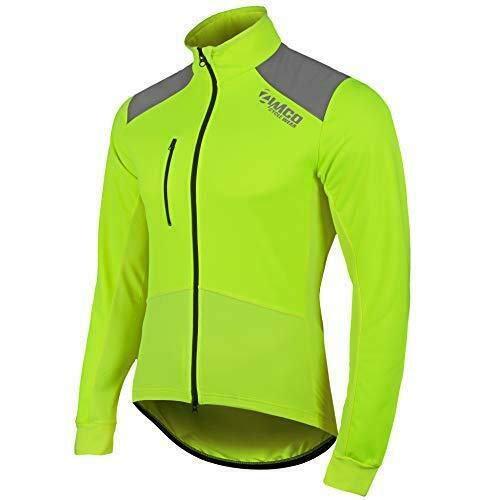 Zimco Pro Winter Cycling Jacket High Visibility Bicycle Thermal Jacket Bike (Small)