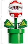 Ensembles de construction LEGO Super Mario plante piranha pour adultes - Collectible Mario pour hommes et femmes, 18 ans et plus - Cadeau pour anniversaires - Décor de chambre, bureau à domicile ou étagère - 71426