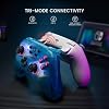Controlador inalámbrico GameSir Nova para Switch Pro: Switch/Lite/OLED, joysticks de efecto Hall, LED RGB, turbo, programable, control de movimiento, función de activación (verde) 8