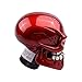 ABy Human Bone Skull Gear Stick Shift Shifter Knob Lever Cover Universal Fit for Most Manual Transmission Vehicles(Red)