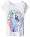 Disney Girls' Frozen Anna and Elsa T-Shirt