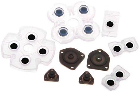 Miniatura 2 de Nuevo teclado adhesivo de goma conductora del cojín del botón del silicón L R para PS4 JDS 011 001 030 040 055 controlador (JDS-001 JDS-011)