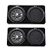 KICKER 43TCWRT124 CompRT12 12-inch (30cm) Subwoofer in Thin Profile Enclosure, 4-Ohm Bundle