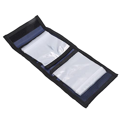 VBESTLIFE Borsa per Lenza da Pesca, 10 Tasche Custodia a Portafoglio per Leader di Pesca a Mosca Zaini Tattici per Borsa Portaoggetti Tippet Accessori per la Pesca a Mosca Borse e Pacchi