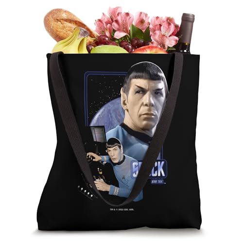 Bolso tipo tote de Star Trek con diseño de Spock miniatura 4