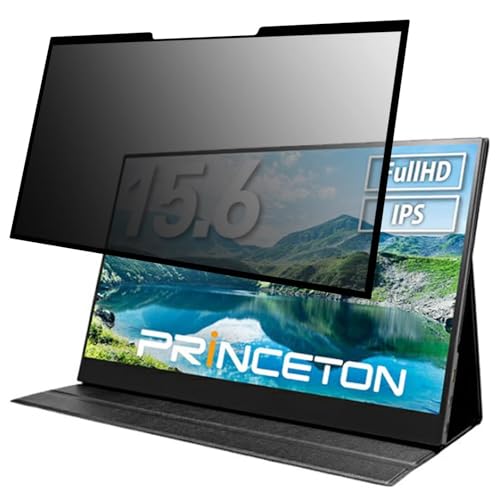 PRINCETON PTF-M156T 15.6�C���` 16:9 �Ή� �S�� ���E�� �`�����h�~�t�B���� �v���C�o�V�[�t�B���^�[ �u���[���C�g�J�b�g ���˖h�~ �p�\�R�� PC ���j�^�[ �t���ی� �ی�V�[�g