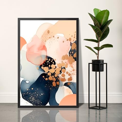 LaVie Home 19x25 Picture Frame for Wall Display, 19x25 Black Picture Frame with HD Plexiglas, 19 x 25 Poster Frame 1 Pack, Display Frame for Vertical or Horizontal, Classic Collection