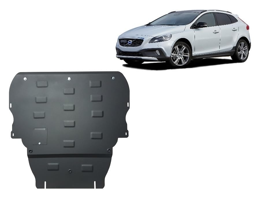Protection sous moteur métallique Volvo V40 2012-2019 plaque de carter