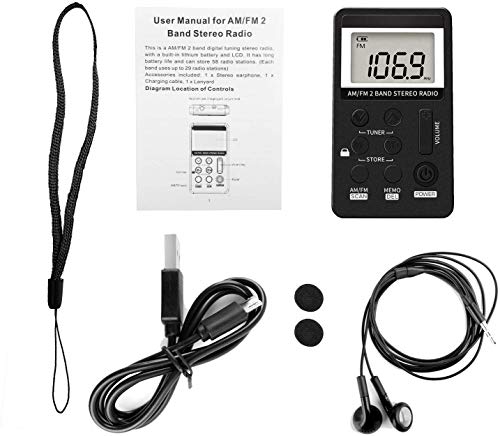 Vr-Robot VR-HRD-MJX Personal Am/Fm Pocket Radio Portable Vr-Robot thumb #5