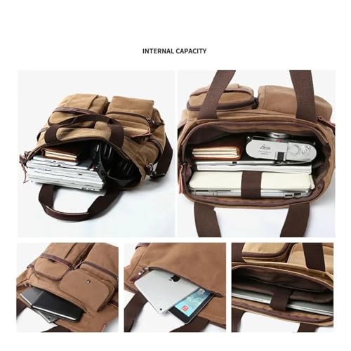Bandolera de lona para hombre SCRUBY la solución para cargar tus retos diarios 5