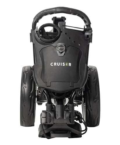 CR-7 Deluxe 3 Wheel Golf Trolley - Neat Cube Folding - Image 4