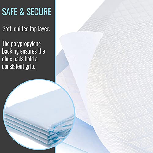 Image of DMI Extra Large 36 inch x 36 inch, 50 Count, Ultra Protective Incontinence Bed Pads for Women and Men, Elderly, Kids Bed Wetting, Absorbent Chucks, Furniture Protection, FSA /HSA