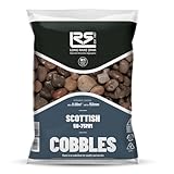 Suregreen Scottish Cobbles 50–75mm | 20kg Bag of Large Decorative Garden Stones, Pebbles & Chippings for Landscaping, Driveways, Rockeries, Ponds & Water Features