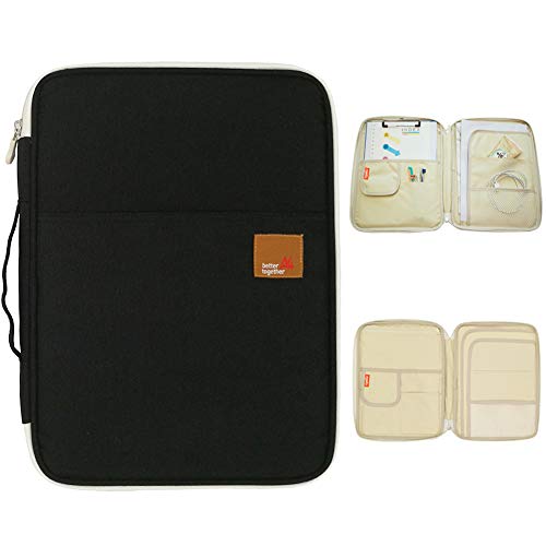 Mygreen Universal Travel Gear Organizer/Electronics Accessories Bag/Document File Bag (Large/Slim, Black) #TOP1
