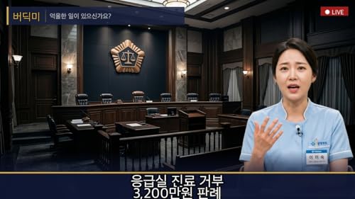 응급실 진료 거부 3,200만원 판례