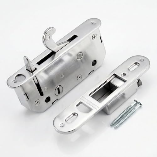 Reachout Lock and Receiver Kit for Andersen 2-Panel Gliding Patio Doors Universal Reachout Deadlock Receiver Compatible with Models from 1986 to Present (200 400 A-Series)