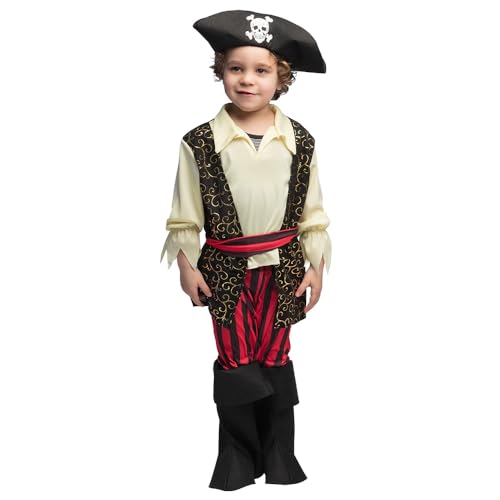 Boland - Costume de pirate Rocco pour enfants, 3-4 ans