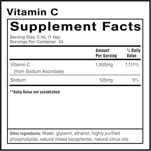 Quicksilver Scientific Liposomal Vitamin C Liquid