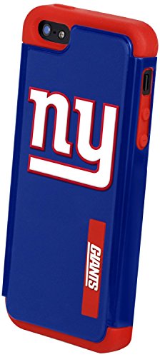 FOCO NFL New York Giants Unisex iPhone 5 Dual Hybrid Case- Team Color, One Size