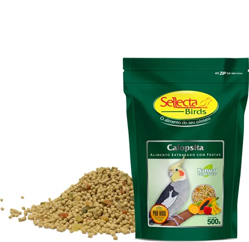 Sellecta Extrusado Calopsita Natural Com frutas 500G