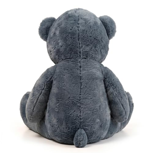 Image of 4 Feet Grey Teddy Bear for Girls | Giant Soft Plush Hugging Teddy | Big Size Stuffed Animal Toy for Birthday, Anniversary, Valentine Gift for Girlfriend & Kids