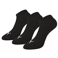 PUMA Sneaker, Unisex adulto, Negro (Black), 39-42, (Pack de 3)