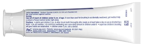 Crest 3D White Toothpaste, Deep Clean, Enamel Safe Whitening 3.8 Oz (107G) - Pack Of 2 #TOP2