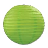 Beistle 54570-LG 3-Pack Paper Lanterns, 9-1/2-Inch
