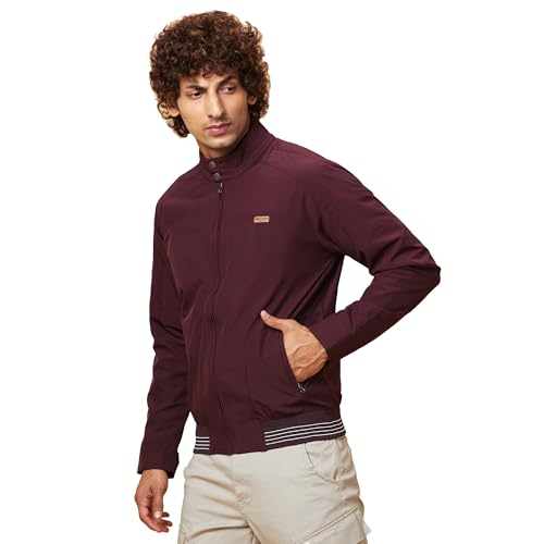 Image of Being Human Turquoise Regular Fit Men's Jacket Clothing