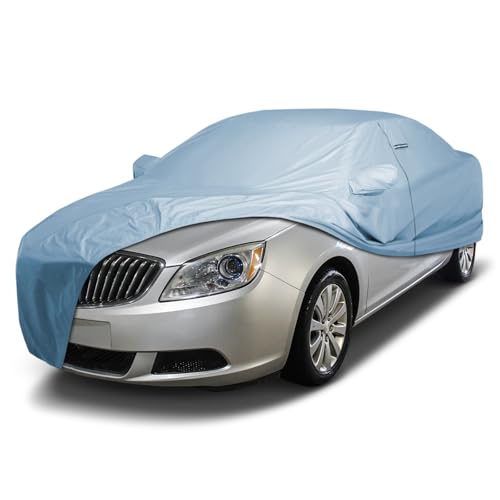 Image of iCarCover Premium Car Cover for 2012-2017 Buick Verano Heavy Duty Waterproof All-Weather Automobiles Custom Fit Indoor Outdoor UV Snow Protection Covers with Straps and Bag