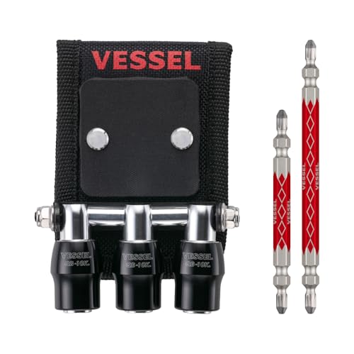 VESSEL(�x�b�Z��) �N�C�b�N�L���b�`���[ 3�A�z���_�[ �}�O�l�b�g�t�� �u���b�N QB-10MB3K & 40V�Ή� �����v���X �_�C�������h���ʃr�b�g +2×110 1�{�g DG142110 & 40V�Ή� �����v���X �_�C�������h���ʃr�b�g +2