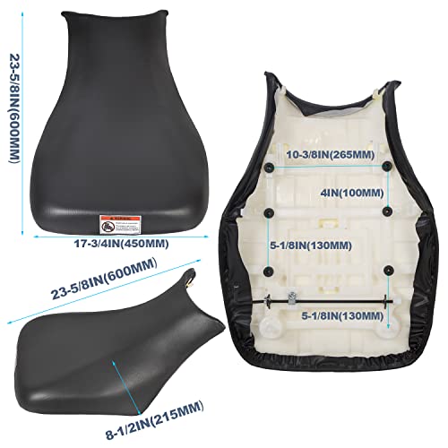Ecotric New Atv Complete Seat Compatible With 2005-2011 Honda Trx 500 Trx500 Foreman #TOP6