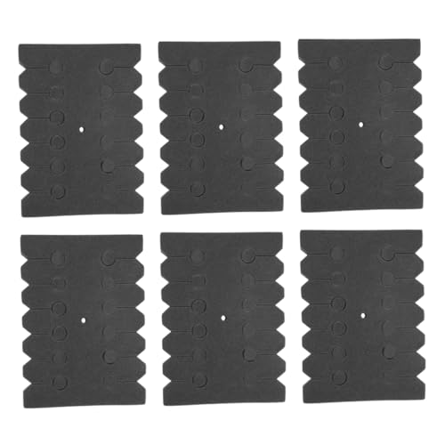 ibasenice 6 Pack Arrow Rack for Indoor Archery Range Portable Arrow Separator Soft Foam Pad for Hunting Gear