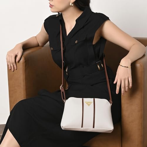 Image of Lavie Signature Women's Mono Georgia Crossbody Sling Bag | Ladies Purse Handbag | Gift For Women