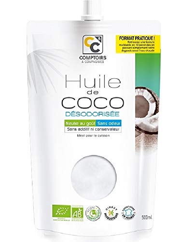 Comptoirs et Compagnies Aceite de Coco Orgánico y Desodorizado de Comercio Justo 250 g