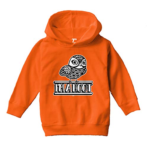 I'm A Hoot - Cute Owl Pun Funny Toddler/Youth Fleece Hoodie