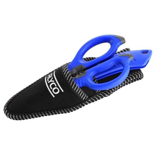 ALYCO 108235 - Kit tijera reforzada + cuchillo para electricista