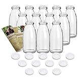 DIE MAßE - Bei uns bekommen sie genau die Flasche, welche sie sich ausgesucht haben. So können Sie schon im Vorfeld Volumen und Maße ablesen und dementsprechend planen. Das Nennvolumen beträgt 250 ml. Der Durchmesser ist ca. 6,1 cm. Die Höhe misst ca. 13,9 cm. Diese Flasche besitzt eine Öffnung für einen Schraubverschluss TO 43. Das Gewicht liegt bei ca. 158 g.