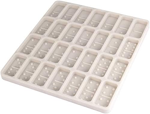 0.39inch Deep 28 Cavities Silicone Mold for Pendant, Epoxy Molds,Dominoes mold For Resin, Dominoes mold For Epoxy, Dominoes Chocolate Molds Candy Molds, Cake Jewelry Making Tool Clay Mold