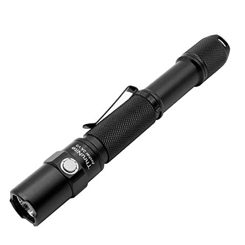 ThruNite LED Flashlight Archer 2A V3, 500 Lumens Mini AA Flashlight with Lanyard, IPX8 Water-Resistant Dual Switch Outdoor Flash Light for Hiking, Camping, Everyday Use, EDC – CW