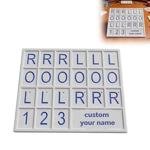 Tablero de práctica Mahjong solo, portátil y liviano miniatura 1