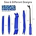 GLK Auto Trim Removal Tool Set, 5pcs Plastic Pry Tool Kit, Auto Trim Tool, Prying Tool, Car Door Panel Clip Revmoal Tool, Fasteners Remover