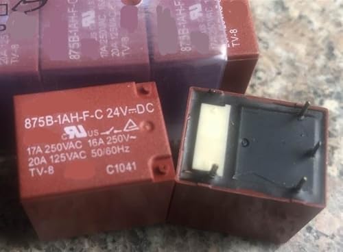 Relé de 4 pines 875B-1AC-FC 24 VCC componente de conmutación 3