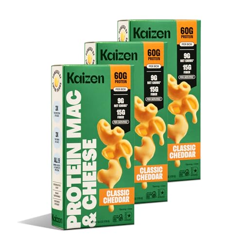 Kaizen Low Carb Keto Rice - Gluten-Free, High Protein (20g), Keto Friendly, Plant Based, Made with High Fiber Lupin Flour - 8 ounces (Pack of 3)