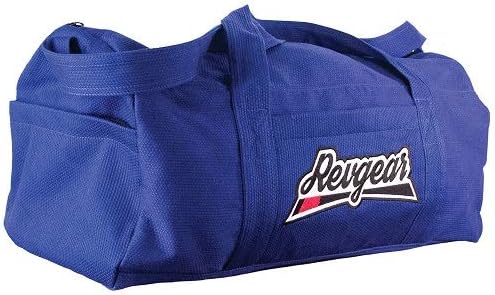Revgear 4-Pocket JIU Jitsu Duffel in GI Fabric - Blue