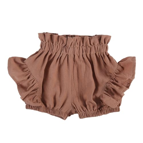 Baby Girls Ruffle Shorts Toddler Diaper Covers Little Girls Bottoms Bloomers Cotton Pants 3 Months-6T