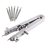 ❤Praktisches Werkzeug: Federstabzangenwerkzeug für alle Uhren, Bänder und Armbänder. Verwenden Sie dieses Werkzeug, um Federstifte präzise zu entfernen und an Ihrer Uhr einzusetzen. Zum Entfernen von Uhrenarmbändern, Einstellen von Uhrenarmbändern, Federstangen und Uhrenstiften.