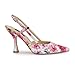 Nine West Women's Vassa Pump, Pink Tea Party Floral Multi 660, 8