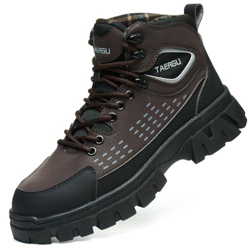 Waterproof Steel Toe Boots For Men 6